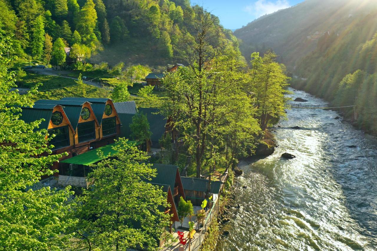 Tabiat Bungalows Otel Çamlıhemşin Buitenkant foto